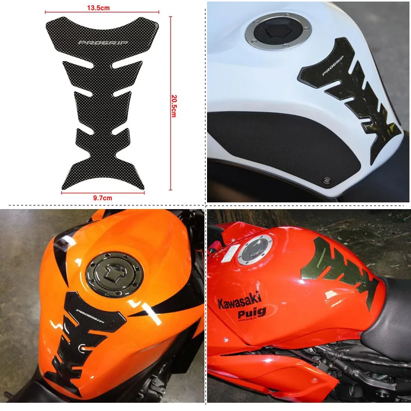 Labelbike 3D Gel Tank Pad Sticker For Honda CBR 650 R (Orange) - Motorcycle Protection & Decoration, Scratch Resistant - View #4