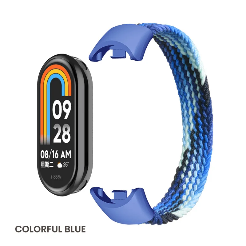Braided Solo Loop Elastic Nylon Watchband - Premium Replacement Strap Bracelet