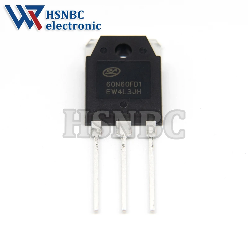 10Pcs/Lot SGT60N60FD1PN TO-3P OR SGT60N60FD1P7 TO-247 SGT60N60FD1 60N60FD1 600V 60A IGBT Power Transistor New Original