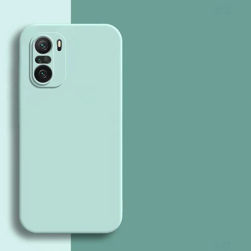 Sleek Liquid Silicone Phone Case in Various Colors