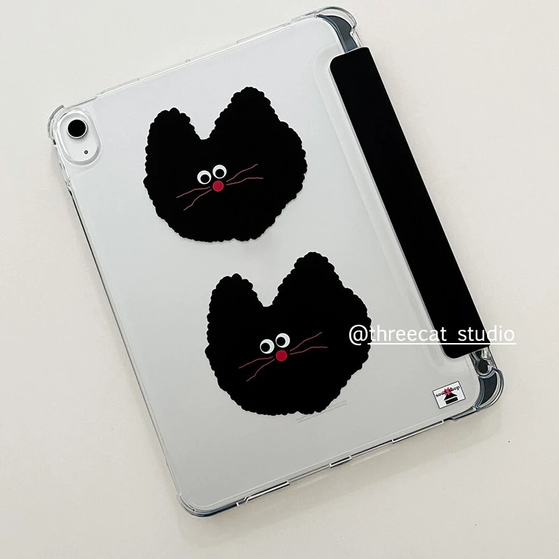 INSCute Little Ball of Fuzz Tri-Fold Tablet Case