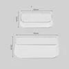 Foldable Wall Shelf Punch-Free Wall-mounted Plastic Floating Shelf Household Bathroom Toilet Towel Clothes Storage Rack 6