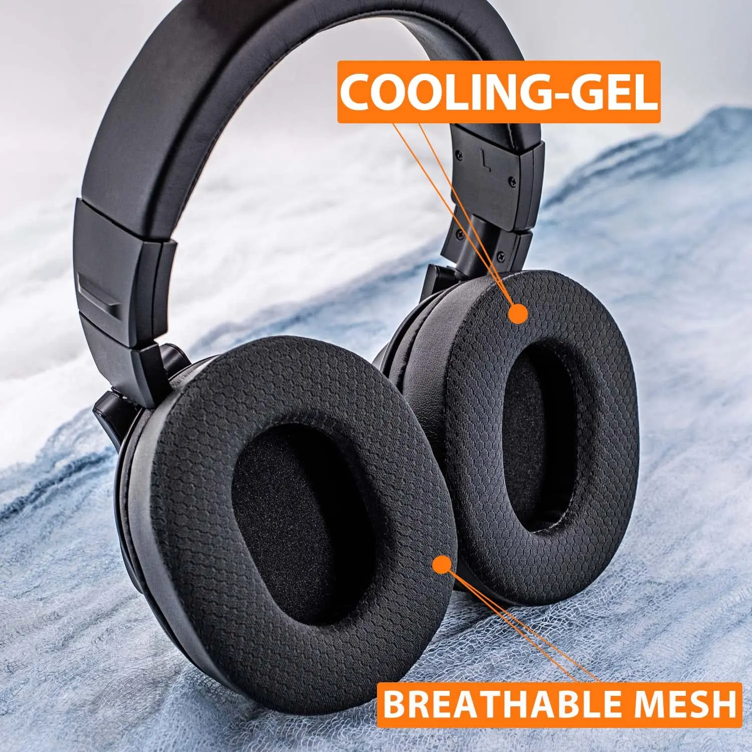 Nova Pro Wireless Cooling Gel Replacement Ear Pads - Compatible with Steelseries Arctis Nova Pro Wireless Improved Durability