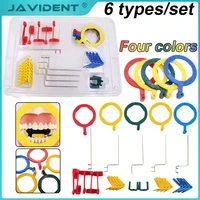 1 ensemble de positionneur de film radiographique dentaire, support de film intra-oral pour radiographie, localisateur, outil dentaire pour laboratoires dentaires 1