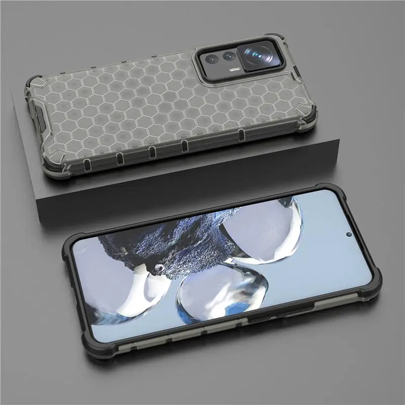 Enhanced Shockproof Hybrid Clear Phone Case with Armor Protection