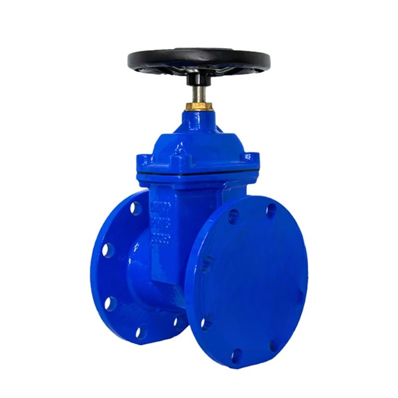 

high performance GB standard 150mm ductile iron gate valve with soft seat price for water