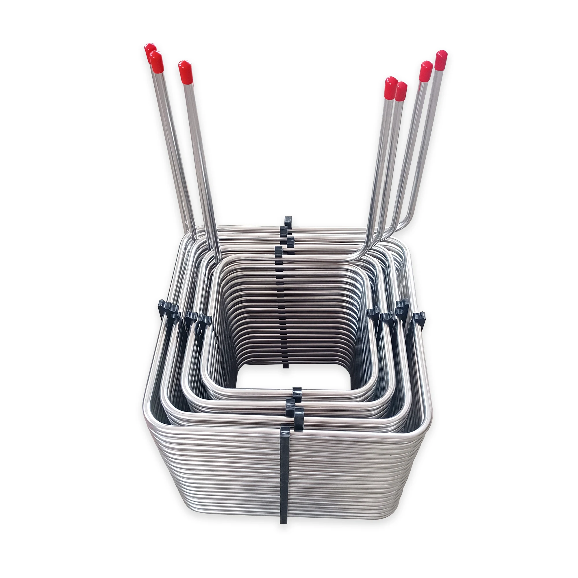 Square Four-Way Beer Tube 304 Stainless Steel Coil Water-Cooled Beer Machine Cooling Coil Used in Restaurants Bars