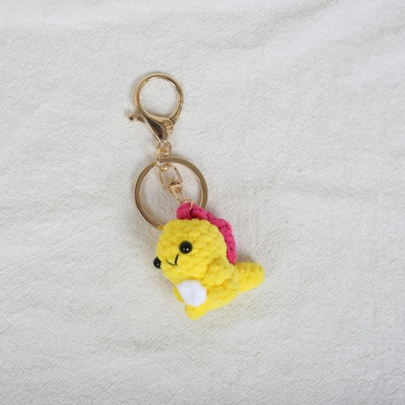 Mini Animal Series Crochet Keychain Cute Animal Doll Keyrings Mini Sheep Cow Knitting Doll Keychain Wholesale Custom Accessories 23 S0ccd989d8cbf4361b9b6a4164514c716C