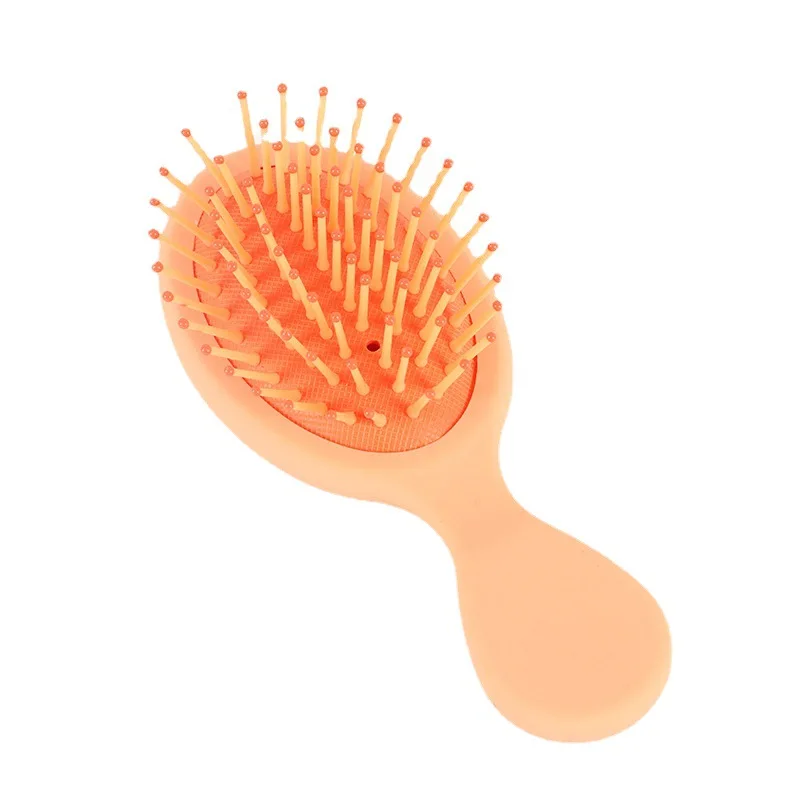 

Travel Foldable Hair Comb with Mirror Brush Massage Anti Static Hair Comb Hairdressing Personality Hairpin Styling Combs Tool