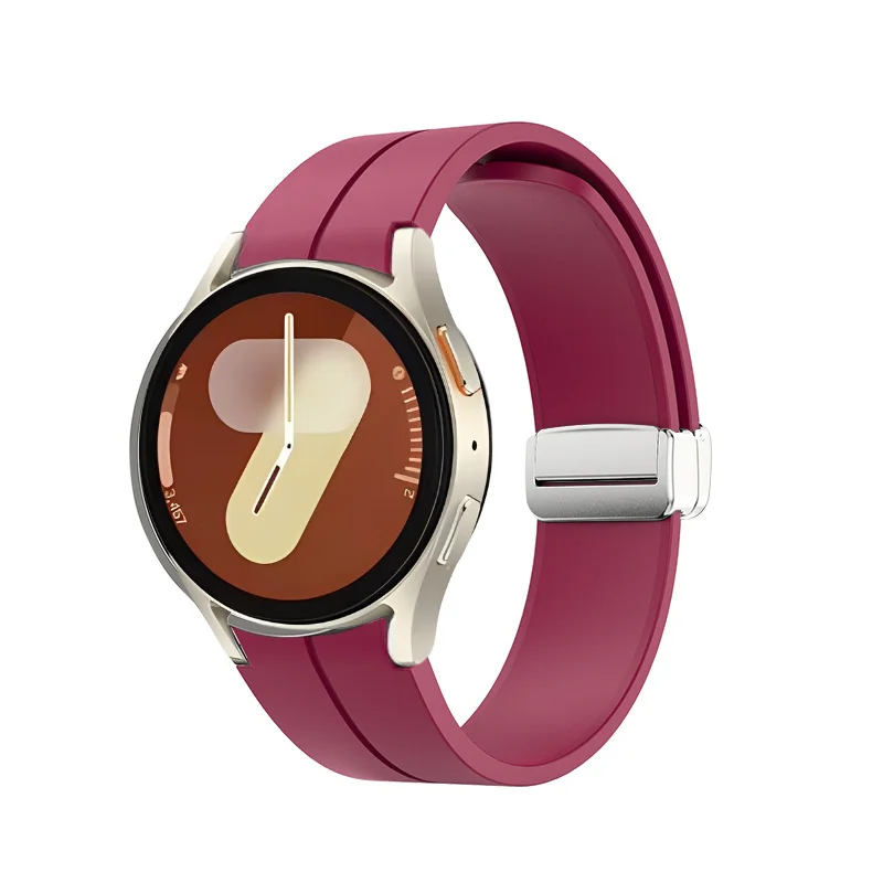 Magnetic Buckle Silicone Strap Wristband Replacement