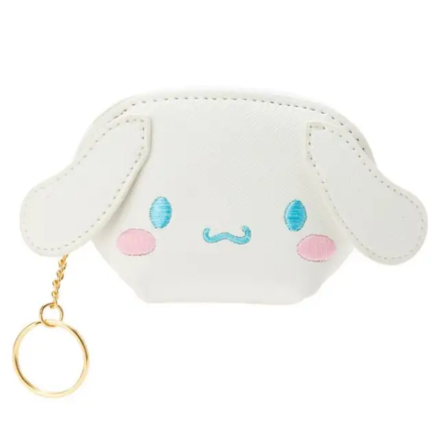 Kawaii Cartoon Anime My Melody Cinnamoroll Kuromi KT Cat PU Bag Cute Mini Wallet Coin Purse Pendant Key Case Girls Gift 2