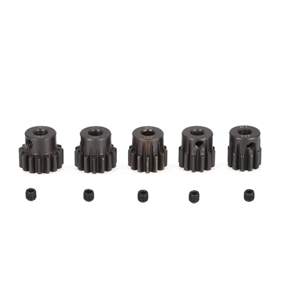 High-Performance Metal Motor Gear Pinion Set - Various Teeth Options for 5mm Shaft Motors