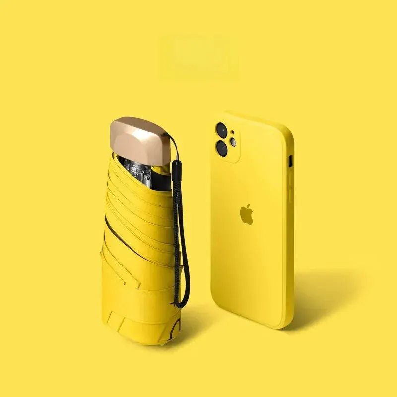 50% off flat umbrella-lemon yellow