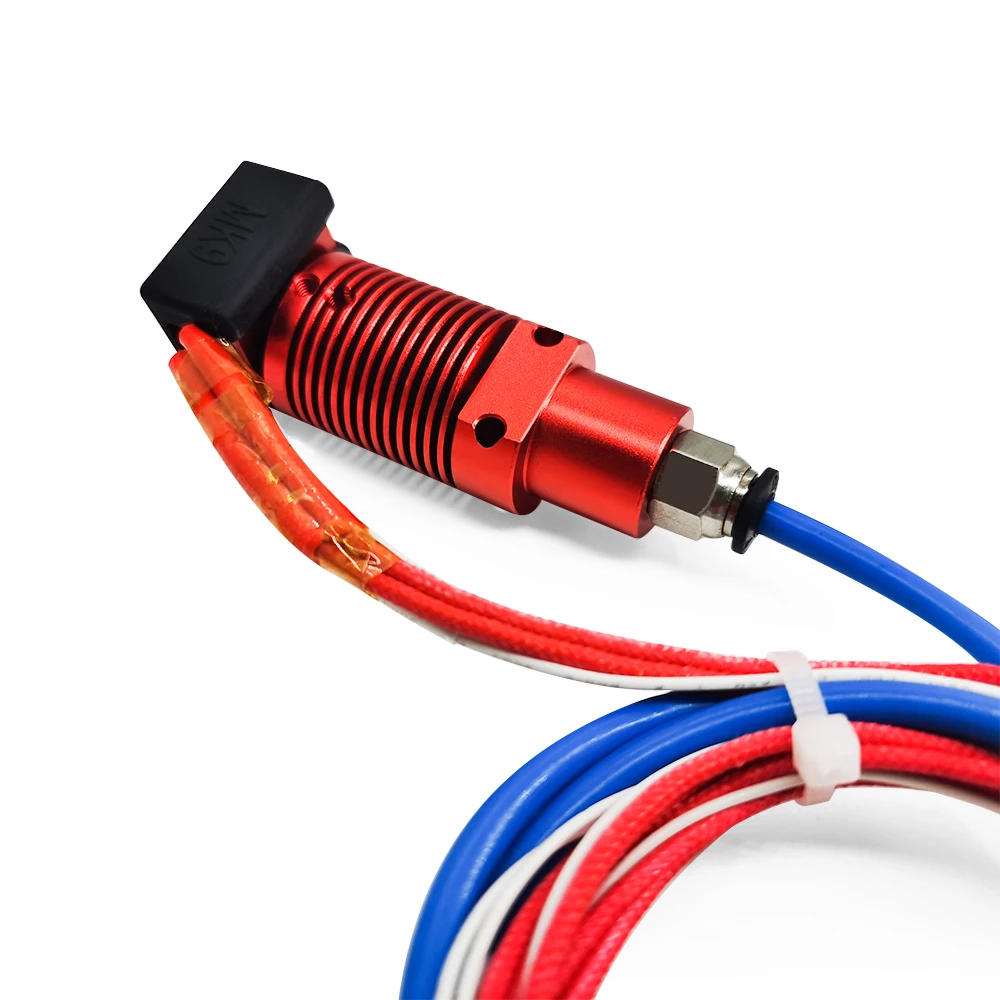 Extrusora Montada Hotend Kits Bloco de Calor de Alumínio Tubulação Bowden Ptfe Peças de Impressora 3d Ender Pro Cr10 12v 24v - Imagem 2
