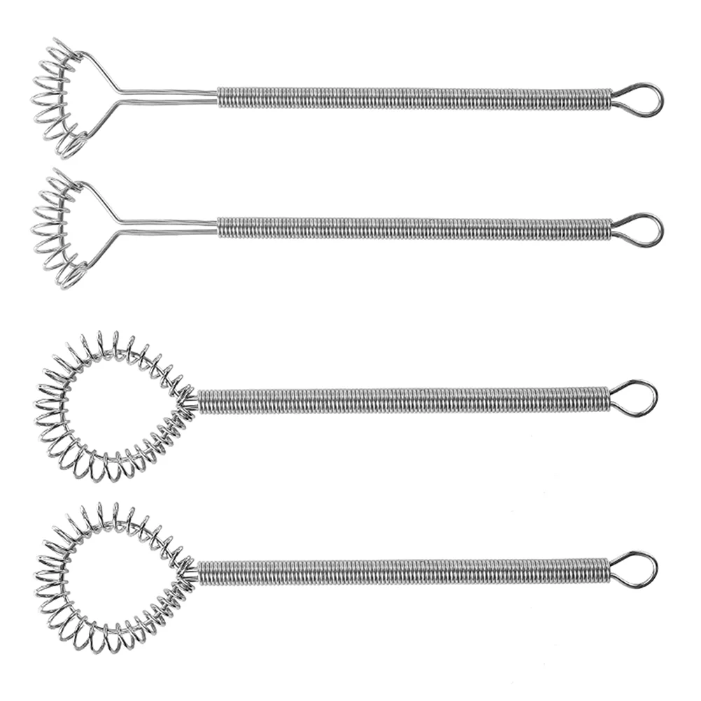 

4Pcs Ergonomic Cocktail Mixer Tools Multi-function Sauce Whisks Manual Egg Beater