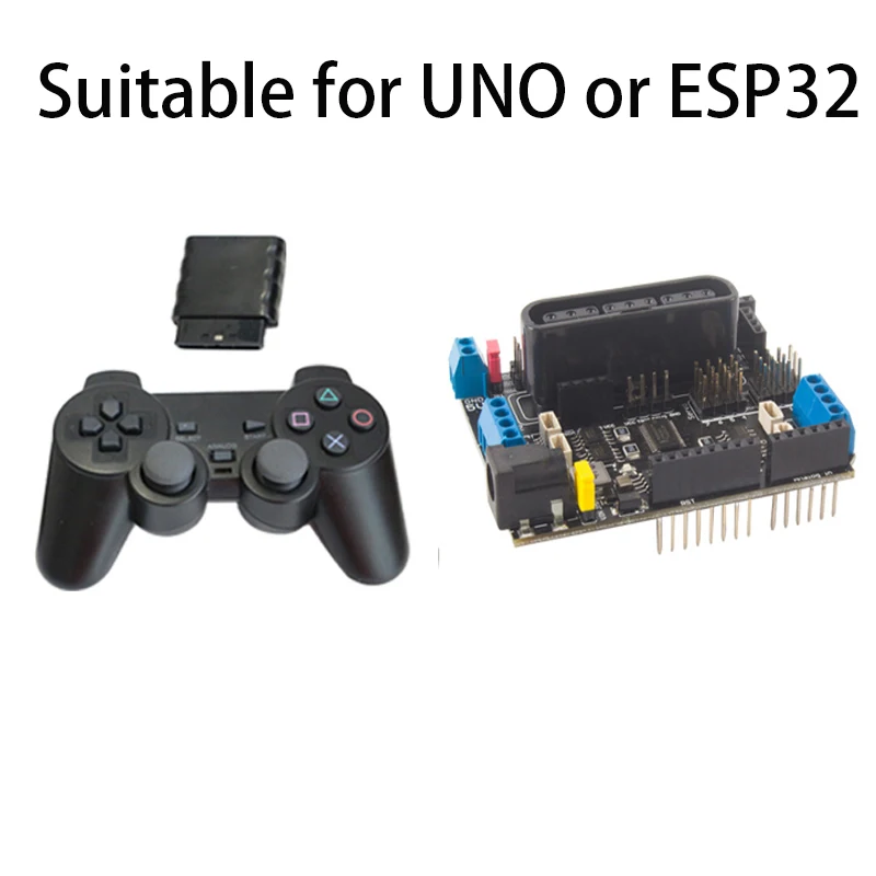 Ps2 Handle Wireless Gamepad for Arduino Playstation Console Joystick Double Vibration Shock Joypad Raspberry Pi Programable Part
