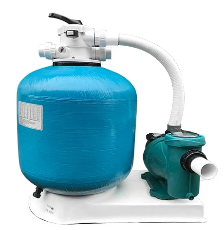 

FUSSEN Backwash Cleaning Various Speed Spa Water Swimming Pool Top Mount Sand Filter with pump combo