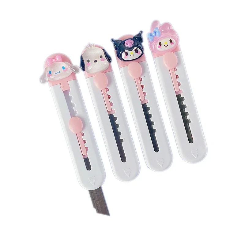 Cartoon Portable Utility Knife Paper Cutter Box Opener Letter Opener for Office School