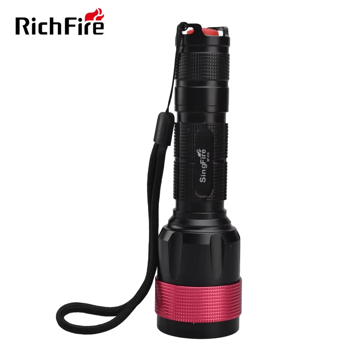 High Power LED Flashlight Torch Light for Camping Self Defense