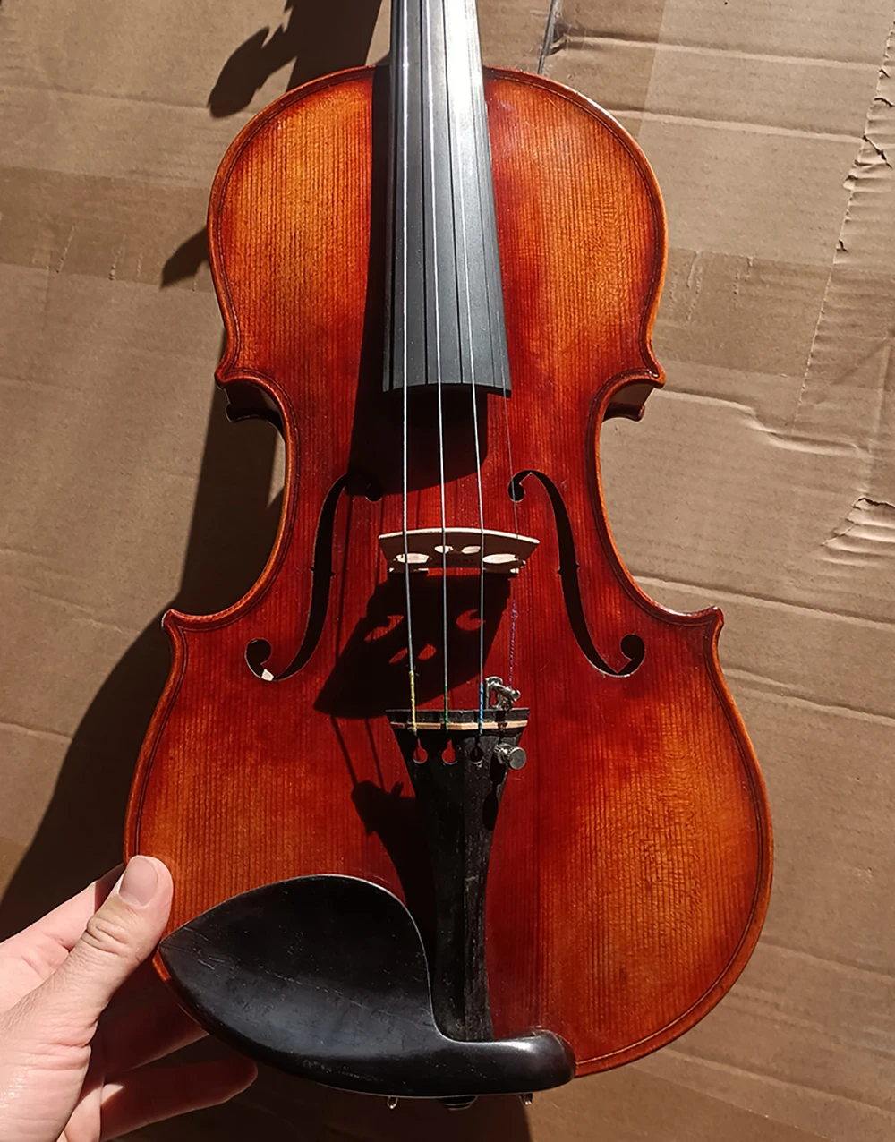 Stradivarius Handmade Violin 4/4 Italian retro varnish Antique Professional violin case bow