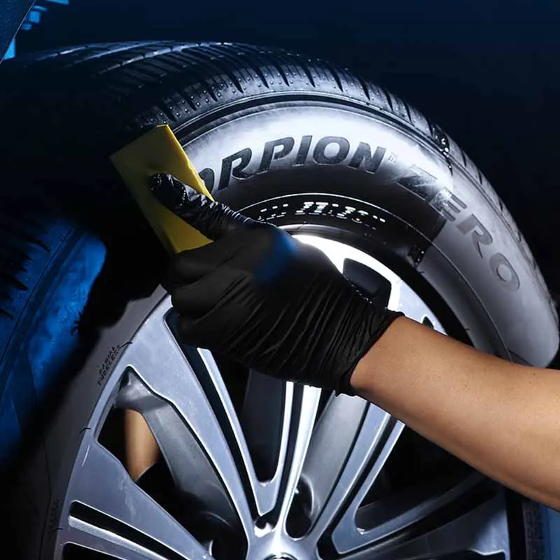 Tire Shine AIVC 150ml Tyre Gloss Hydrophobic Sealant Wax for Car Tire Automotive Tire Coating Refurbishing Agent Cleaner