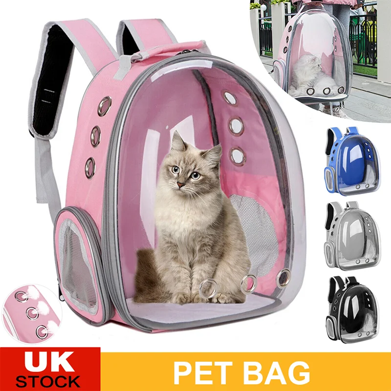 Breathable Pet Cat Carrier Travel Backpack Bag