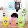 Cartoon Printed Foldable Laundry Basket Nylon Mesh Dirty Clothes Hamper Storage Bin Simple Modern Fabric for Home Organization 4