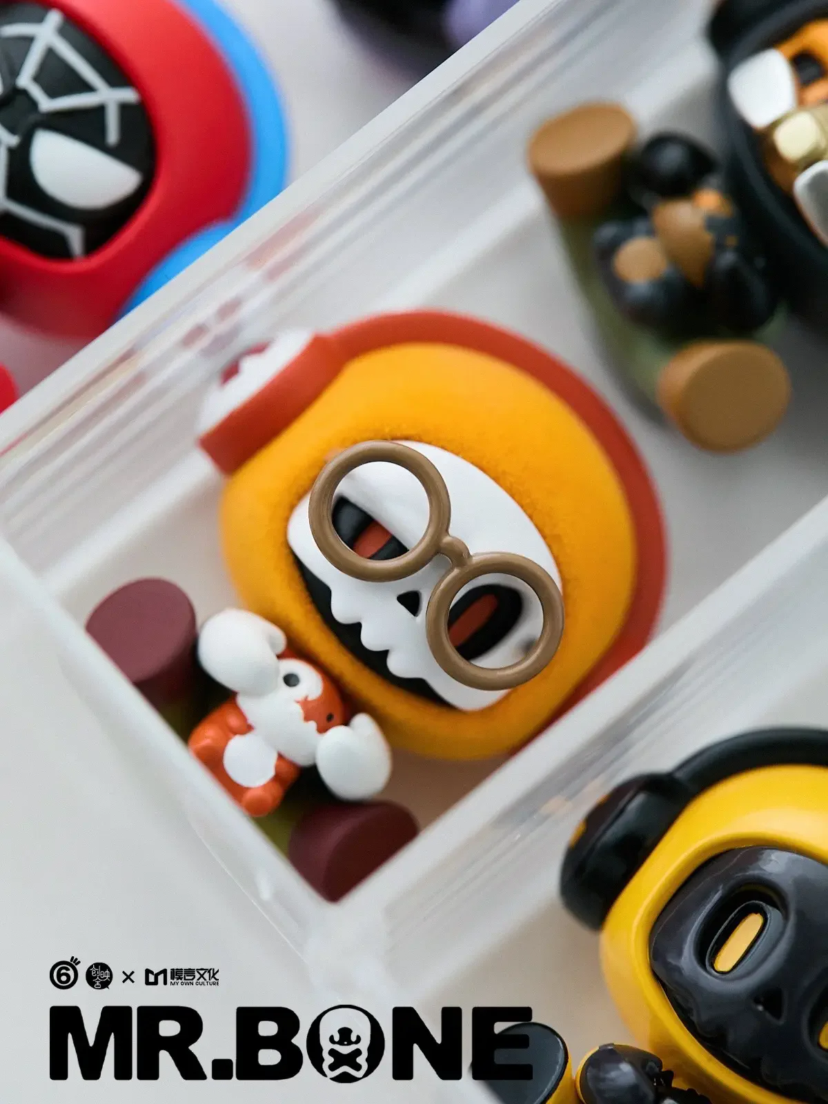 Mr.Bone Baby Bone Series Mini Bean Blind Box Mystery Box