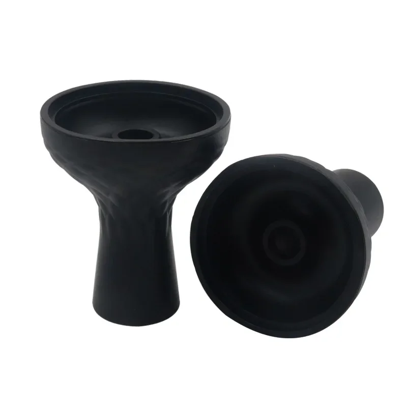 SMO Silicone One Hole Hookah Bowl Shisha Tobacco Charcoal Head Holder Water Pipe for Narghile Complete Smoking Accessories