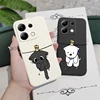Sun Cat Phone Case For Xiaomi Redmi Note 13 12 12S 11 11S 10 10S 9 9S Pro Plus 4G 5G Liquid Silicone Cover 5