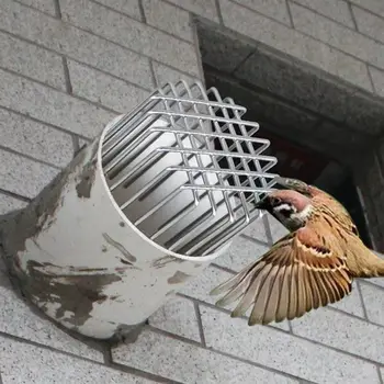 ใหม่สแตนเลสสตีลหลังคาท่อระบายน้ําระเบียงระบายน้ํา Ditch Anti-Blocking ตาข่ายสวนกลางแจ้งบนชั้นดาดฟ้ารางน้ํา GUARD ST 1