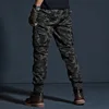 Men Workwear Camouflage Pants Motorcycle Multi Pocket Bundle Leg Pants Trendy Men Slim Fit Small Foot Trousers 6