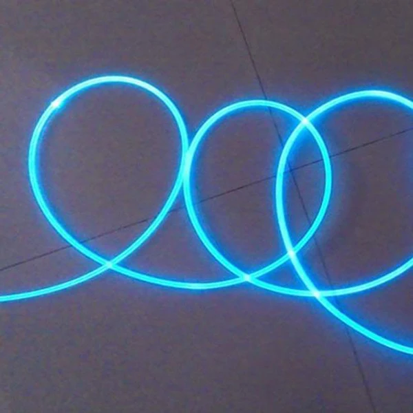 Long 1M PMMA Side Glow Optic Fiber Cable 1.5mm/2mm/3mm Diameter for Car Side Glow Optic Fiber Cable Car LED Lights Bright gass,fiber optic cable