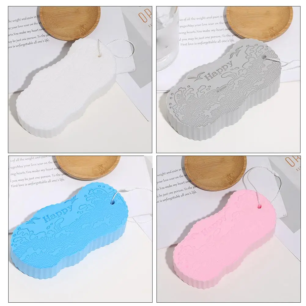 

Body Cleaning Bath Sponge Baby Soft Towel Rubbing Mud Fish Scrubber Hurting Shower Skin Pattern Scale Toddler Sponge Withou Y4W2