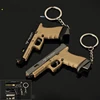 Semi Alloy 1:3 G34 TTI Pistol Keychain Mini Gun Model Assemble Disassemble Toy Gun Jedi Survival Weapon for Adult Kids Gift 2