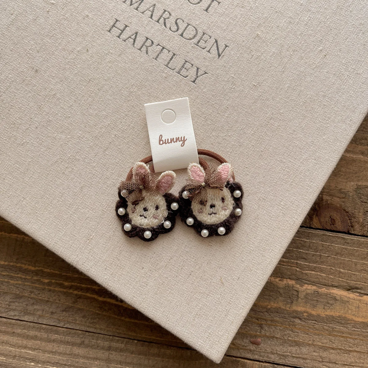 Korean Autumn and Winter Versatile Cute Cartoon Rabbit Children's Scrunchie Hair Accessories New Cute Little Girl Tie Hair Tie