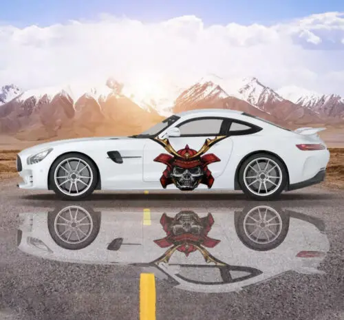 

Custom Samurai Livery Racing Side Wrap Car Decal JDM SAMURAI BOTH SIDES OF CAR