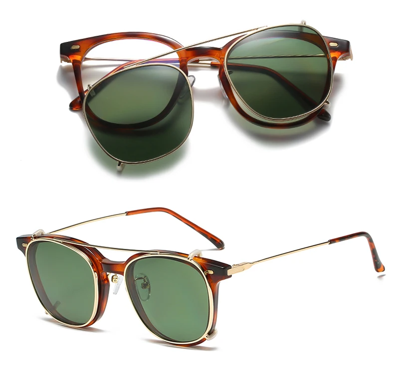 Swanwick lunettes de soleil carrées hommes polarisées tr90 femme mode clip sur femmes lunettes de soleil en métal rétro vintage dames_voghion.com