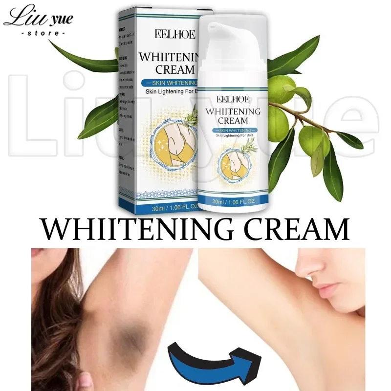 

Private Parts Whitening Cream Knee Elbows Armpit Brightening Lotion Joint Melanin Remover Efficient Moisturize Whiten Body Cream