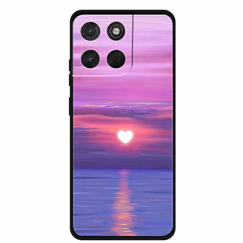 Cartoon Silicone Bumper Shockproof Soft Case - Protective Back Cover