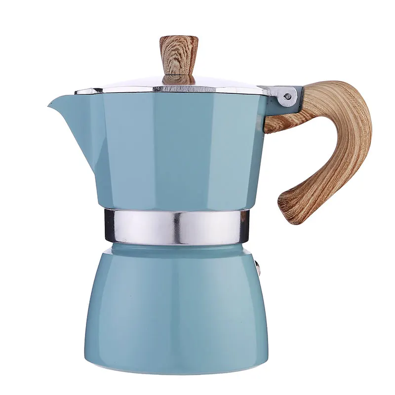 Moka – Cafetera italiana de acero inoxidable de 61 x 37 pulgadas para  acampar al aire libre cafetera de estufa de 2 tazas para café italiano y –  Yaxa Costa Rica