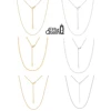 Effie Queen 925 Sterling Silver Chopin, Paperclip, Bamboo Link Chain Choker For Men Unisex Design Collares Basic Necklace SC82 3