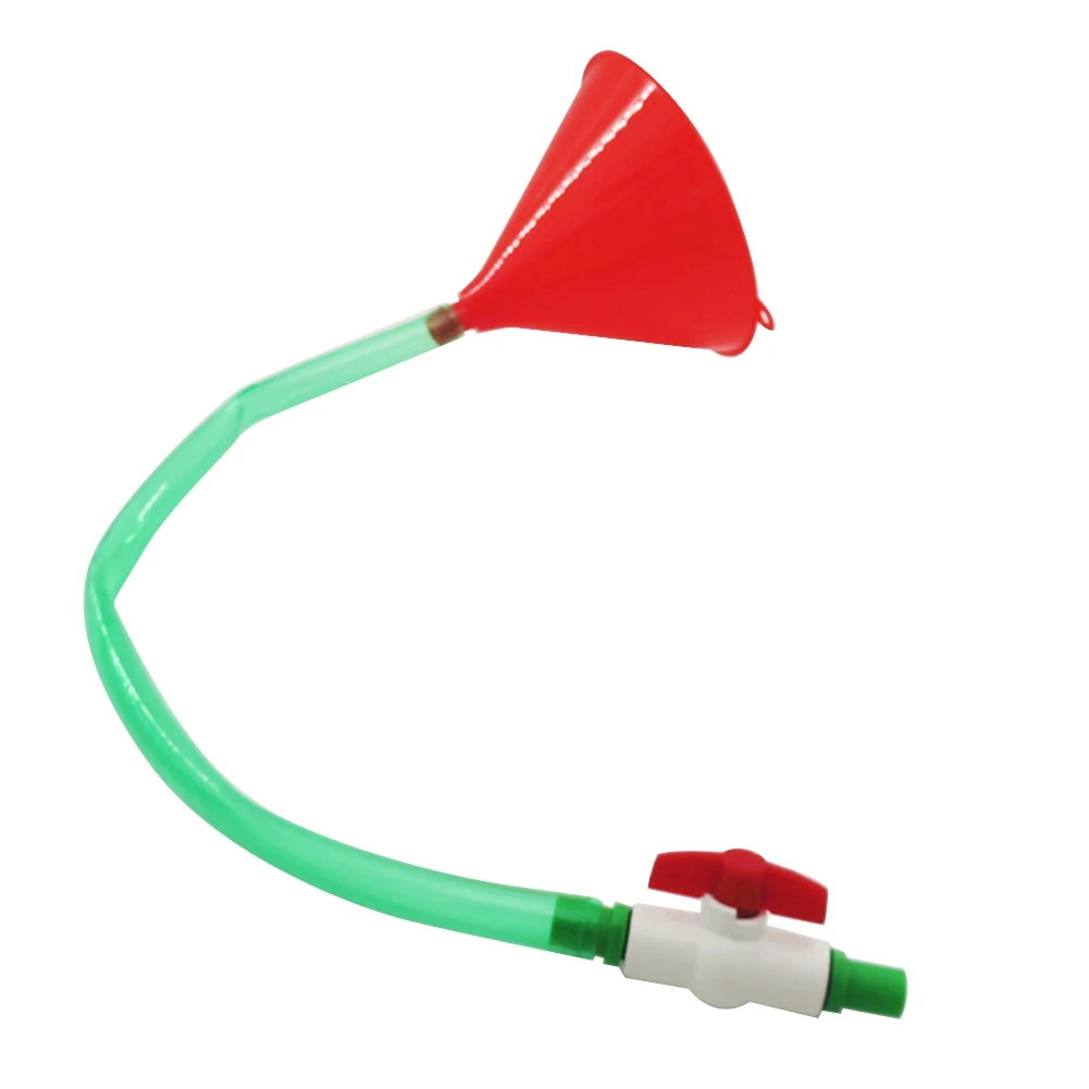 

Beer with Valve - Best Beer Funnel, Drinking Games Beer Funnel, for College Parties - Transparent Beer