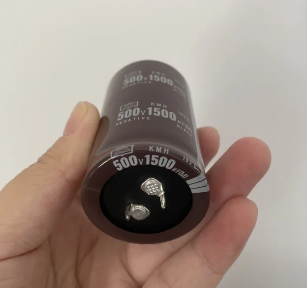 Lumonic Condensateur de démarrage Hydra MKP-500 60-A [incl. fiche 6,3x0,8mm] | Condensateur moteur 60µF 420V 55x143mm I Condensateur avec boîtier méta