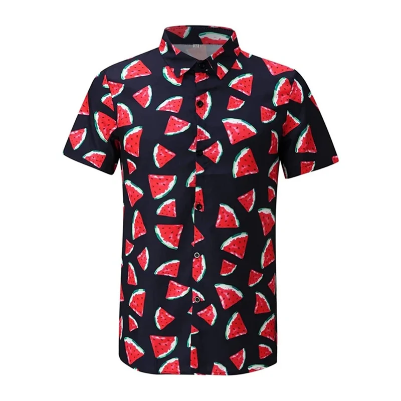 thumbnail image 1 of Camisa hawaiana con gráfico de astronauta y planeta para hombre y mujer, blusa con estampado 3D de sushi, calavera y hongo, camisas hawaianas de manga corta con solapa para niños, 1 of 5
