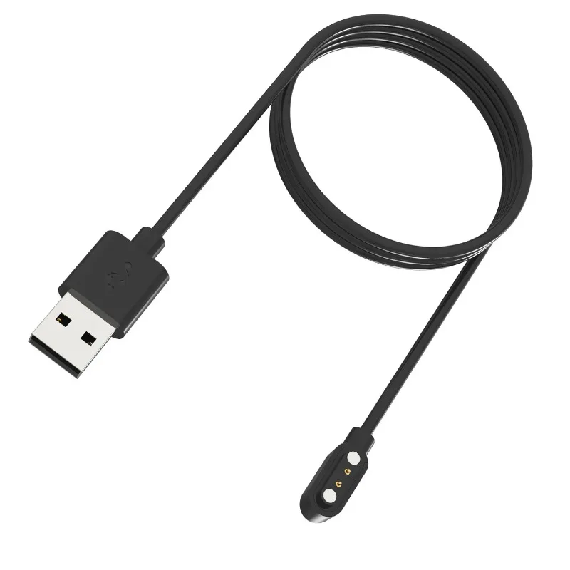 Charging USB Cable for Lenovo HW12 HW16 Smart Watch 2 Pin Strong Magnetic Suction Charger charging cable usb charging cable