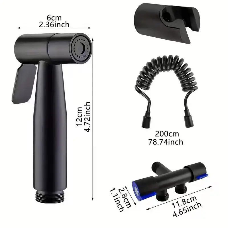 Toilet Companion Flush Valve Faucet Set One In Two Out Spray Gun Bidet Multifunctional Mop Pool Dual Use Faucet