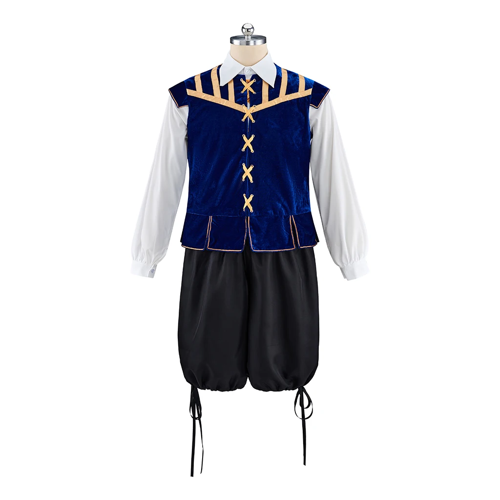 CosplayDiy Tudors Men Style Outfit Henry Tudor Jerkin - View #13