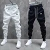 2024 New Men Joggers Autumn Sweatpants Winter Drawstring Casual Pants Workout Running Cotton Sports Trousers Men Clothing 1