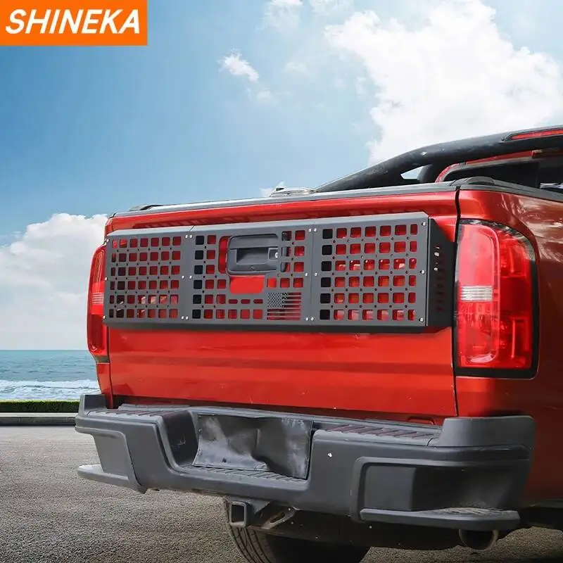 SHINEKA 뒷문 보관함 브래킷 정리함 액세서리 Chevrolet Colorado/GMC Canyon 2014-2022 자동차 액세서리